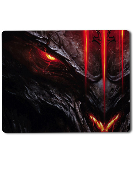 Геймерский коврик Diablo 3 (диабло, демон, фэнтези, мморпг, рпг ...