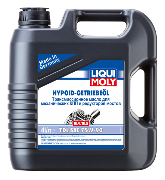 Масло LIQUI MOLY GL-4/GL-5 75W90 TDL Hypoid Getriebeoil ( 4л) п/синт ...