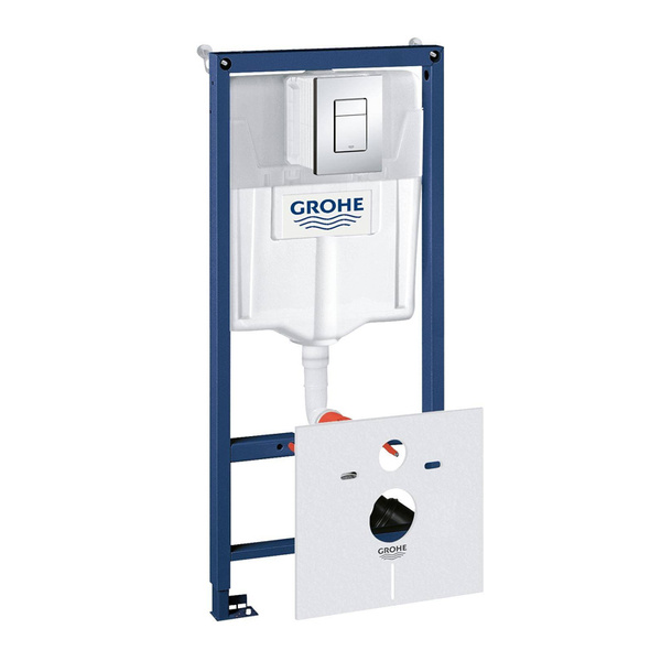 Инсталляция для подвесного унитаза Grohe 4 в 1 Rapid SL с кнопкой Skate ...