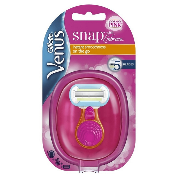 Gillette Компактная бритва Venus Snap Embrace, с 1 сменной кассетой ...