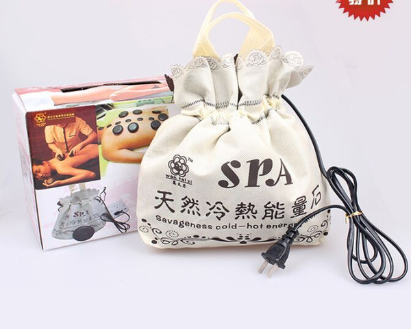 Набор из 16 камней для стоун терапии в мешочке c подогревом купить по ...