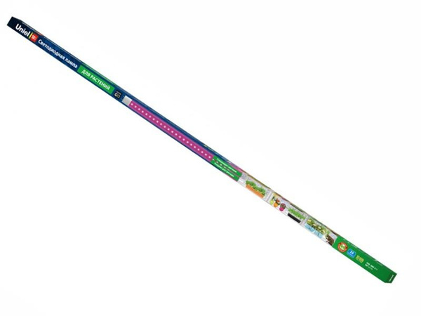 Светодиодная фитолампа Uniel LED-T8-18W/SPSB/G13/CL PLP30WH UL-00006698 ...