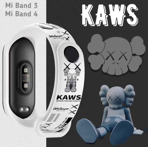 Ремешок для фитнес-браслета Xiaomi Mi Band 3 / Mi Band 4 / ксиоми ми ...