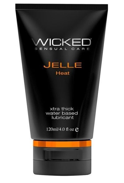 Анальный согревающий лубрикант WICKED JELLE HEAT на водной основе - 120 ...