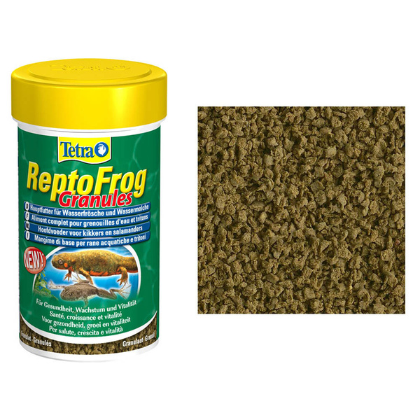 Корм для лягушек и тритонов Tetra ReptoFrog Granules 100мл гранулы ...