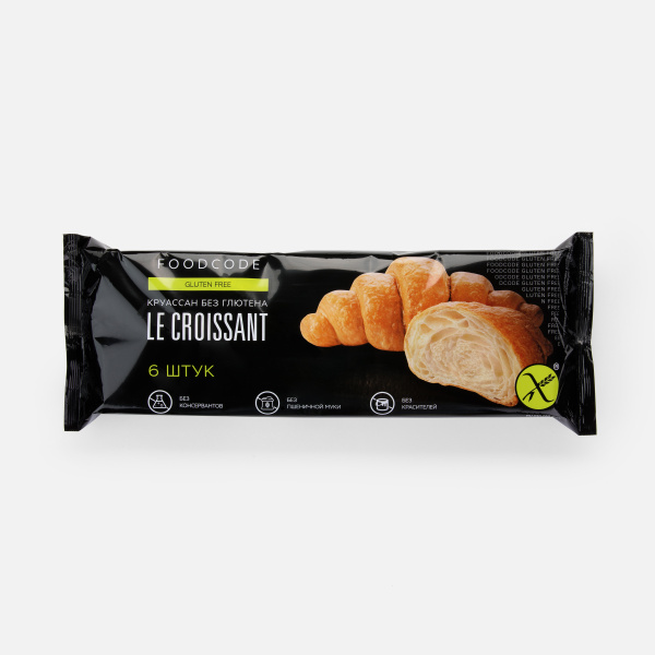 Круассан классический FOODCODE, без глютена, 6 шт х 60 - купить с ...