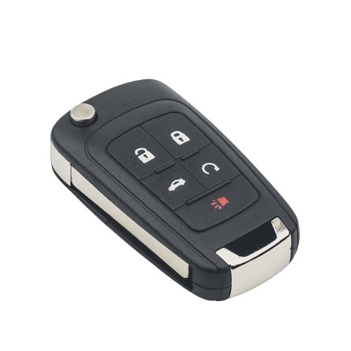 Дистанционный ключ-брелок от машины Chevrolet / 5 кнопок (корпус с ...
