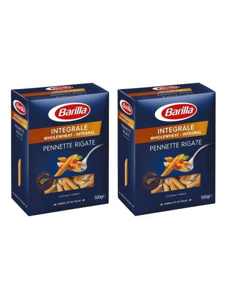 Макароны Barilla/Спагетти Барилла цельнозерновые Пенне Ригате (PENNE ...