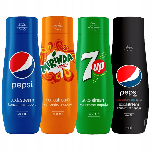 Сироп SodaStream Pepsi, Mirinda, 7up, Pepsi Max - купить с доставкой по ...
