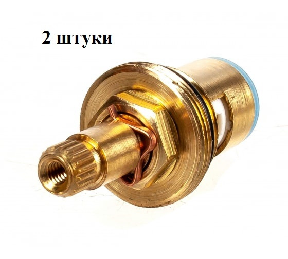 Кран букса для смесителя F52-4 1/2 м.к. 20шлиц, 2 шт - купить по низкой ...