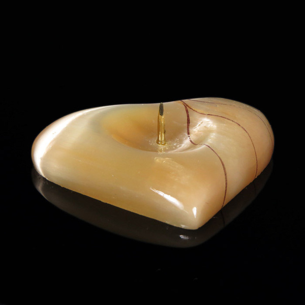 Подсвечник с иглой из селенита "Сердце" 7 х 6 см 66474 - купить по ...