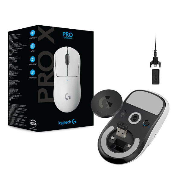 Игровая мышь проводная Logitech G Pro X Superlight_Logitech G PRO X SUPERLIGHT W