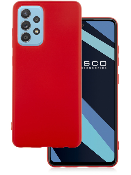 Матовый силиконовый чехол ROSCO для Samsung Galaxy A52 (Самсунг Галакси ...