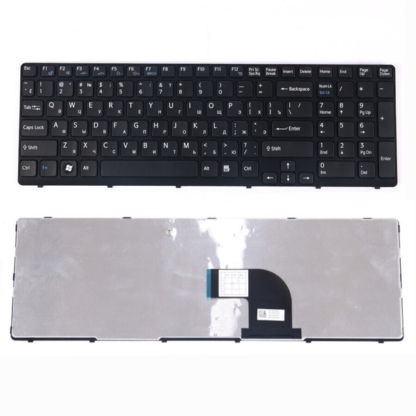 Клавиатура для SVE17 SVE15 SVE151D11V SVE151J11V, 149031851RU, черная ...