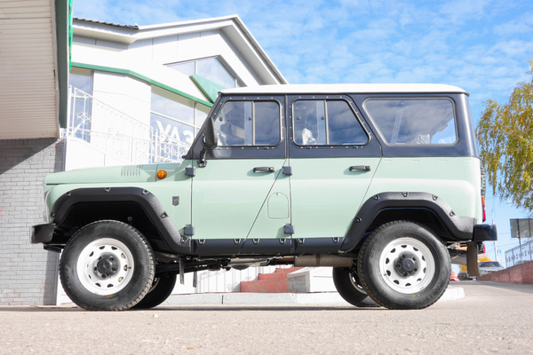Расширители арок с молдингами на двери Русская Артель Uaz 469 купить по ...