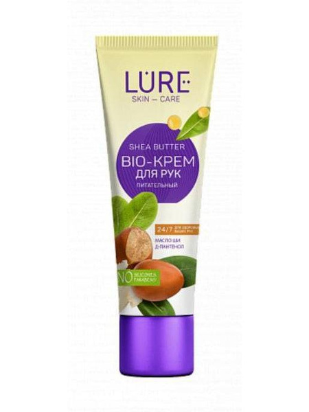 LURE BIO крем для рук питательный 40мл - купить с доставкой по выгодным ...