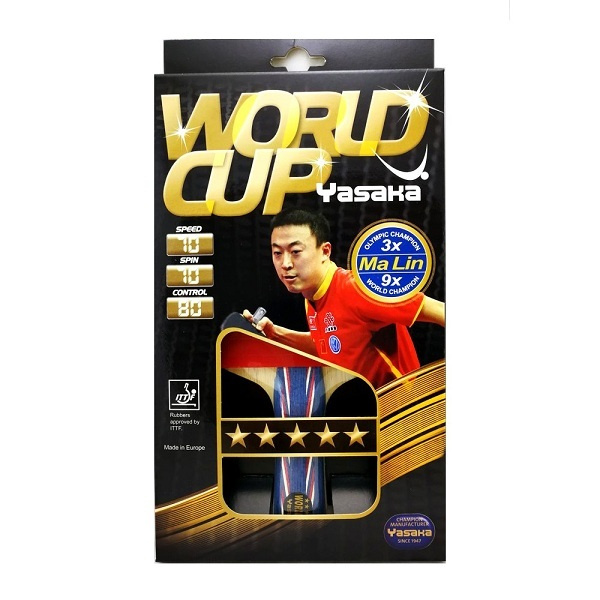 Ракетка для н/тенниса Yasaka World Cup 5*, FL/CV - купить с доставкой ...