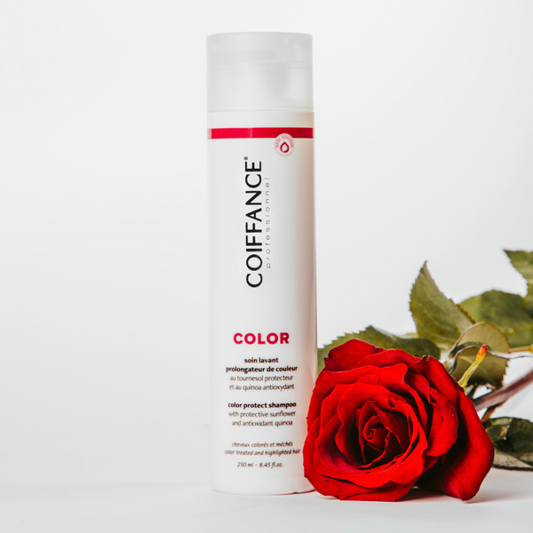 COIFFANCE Профессиональный шампунь COLOR для окрашенных волос ...