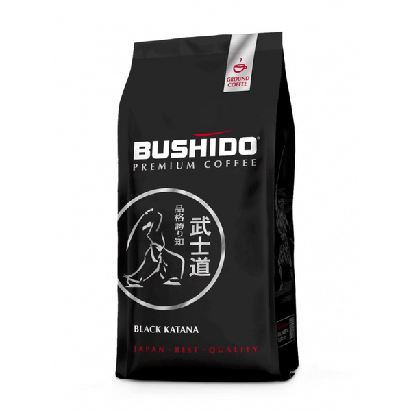 Кофе Bushido Black Katana молотый, 227 грамм, пакет - купить с ...