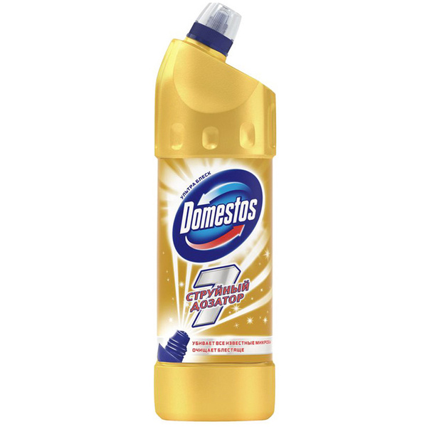 Средство для туалета Domestos "Ультра блеск", гель, 500мл - купить с ...