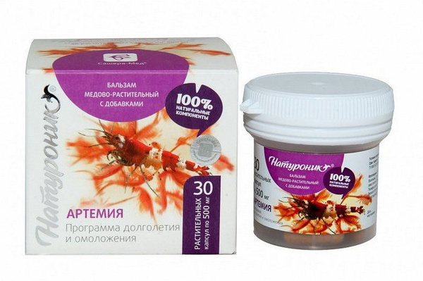 Натуроник Артемия, 30 капсул купить на OZON по низкой цене (536407840)