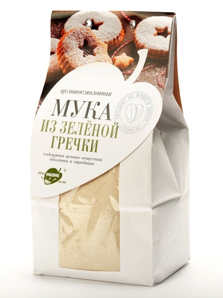 Мука из Зеленой Гречки Образ Жизни 500г - купить с доставкой по ...