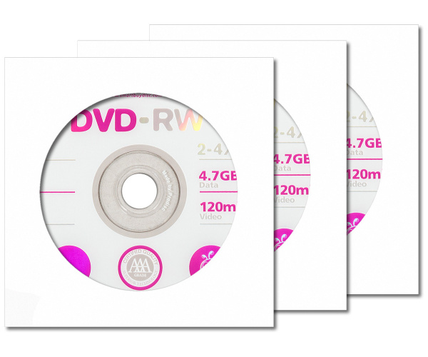 SmartBuy Диск для записи DVD-RW, 4,7 ГБ, 3 шт - купить с доставкой по ...