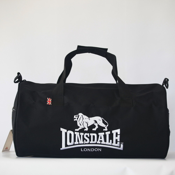 Сумка Lonsdale Barrel Bag 2 черная - купить с доставкой по выгодным ...