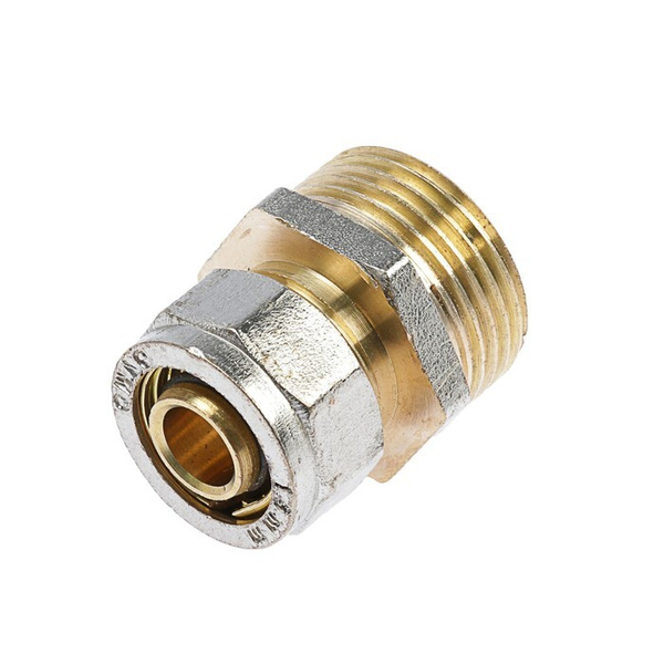 Муфта OTMO, обжимная, 16 мм х 3/4 наружная резьба, 2 штуки, sl-4608905 ...