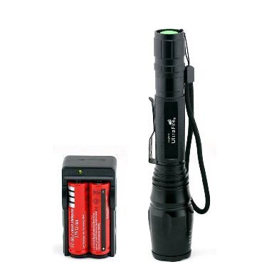 Фонарь аккумуляторный UltraFire HL-036B (380W), черный - купить с ...