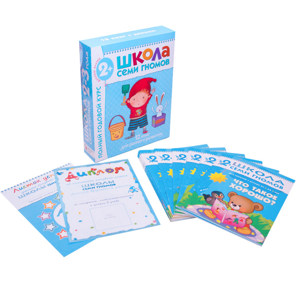 Характеристики Школа Семи Гномов 2-3 года. Полный годовой курс ...