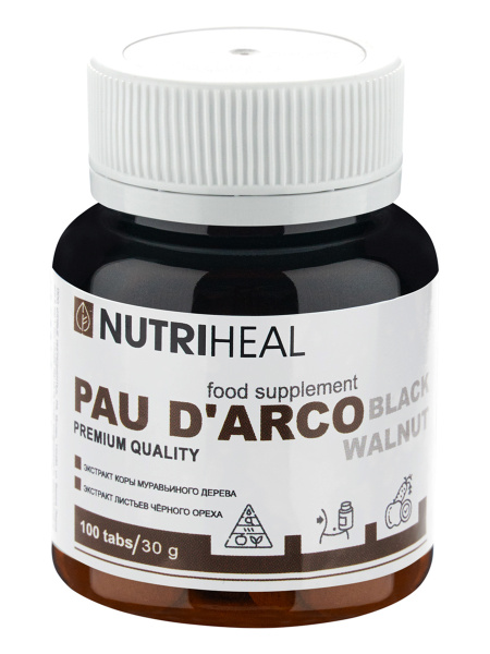 Nutriheal. Pau D'Arco (Пау Д'Арко) - Экстракт коры муравьиного дерева ...