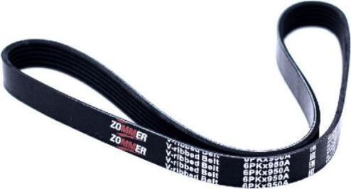 Ремень 950 6РК EPDM Fiat Ducato, VW, Skoda, Isuzu, Iveco ATHLET ZOMMER ...