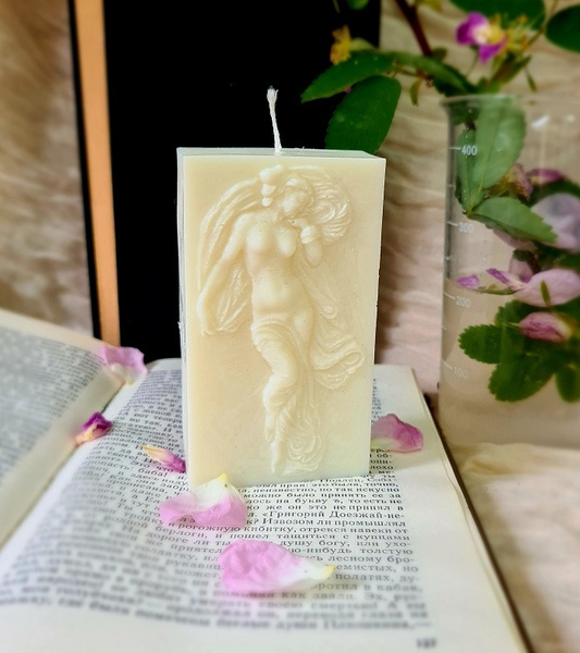 Форма силиконовая для свечей 2D, мыла, гипса "Танец" размер свечи 10х5 ...