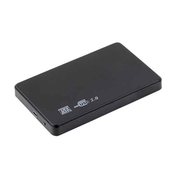 Бокс для жесткого диска 2,5" пластиковый USB 2.0 DM-2508 черный ...