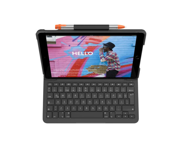 Клавиатура-чехол Slim Folio для iPad (7-го, 8-го и 9-го поколений ...