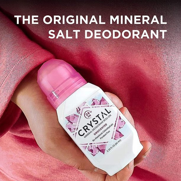 Crystal Body Deodorant Миниральный шариковый дезодорант без запаха для ...