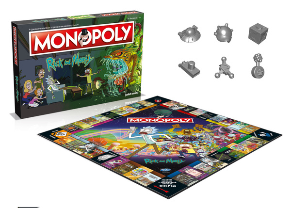 Winning Moves / Монополия Рик и Морти / Monopoly Rick and Morty ...
