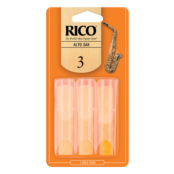 Трости для альт саксофона Rico №3 (3 шт) купить на OZON по низкой цене ...