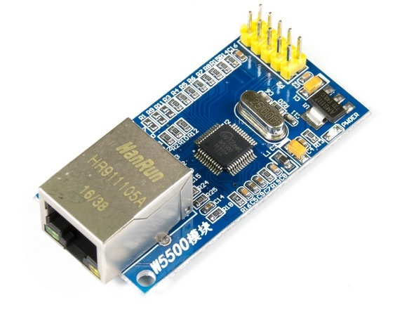Сетевой модуль W5500 TCP/IP (Ethernet) - купить с доставкой по выгодным ...