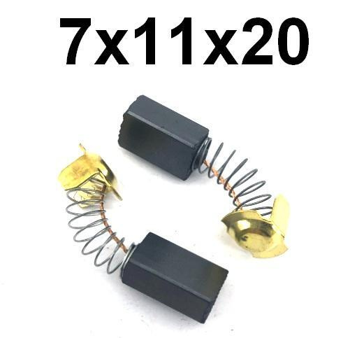 4 штуки угольная щетка 7x11х20 для электродвигателя - купить по ...
