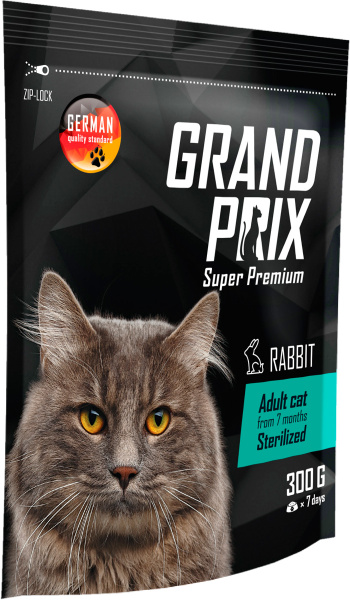 Сухой корм GRAND PRIX ADULT CAT STERILISED для взрослых кастрированных ...