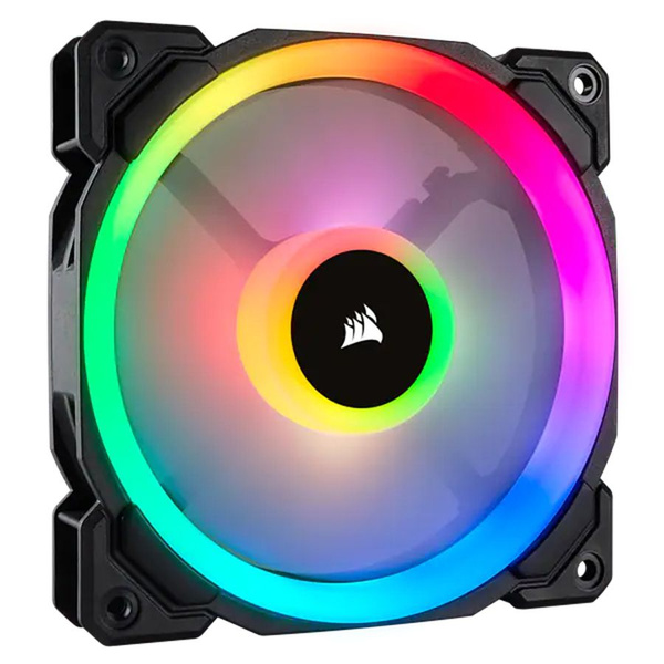 воздушное охлаждение процессора процессора, CORSAIR Вентилятор LL120 ...