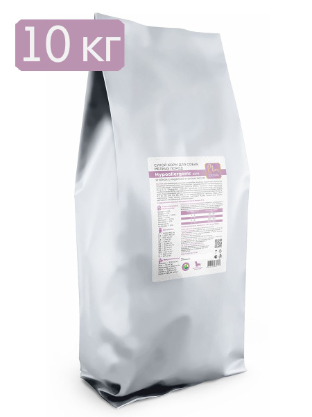 Clan Classic Hypoallergenic 23/11 сухой корм для взрослых собак мелких ...