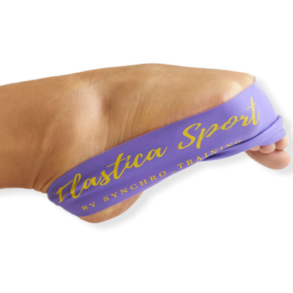 Лента для растяжки стопы Elastica Sport "ЭКСТРА PRO" (художественная ...