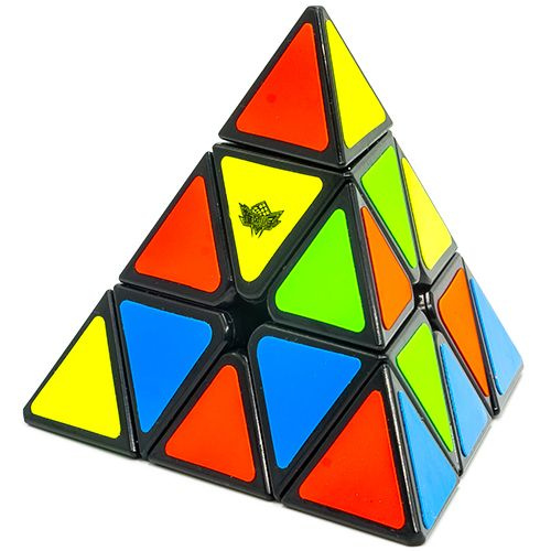Головоломка Пирамидка Рубика Cyclone Boys Pyraminx / Черный пластик ...