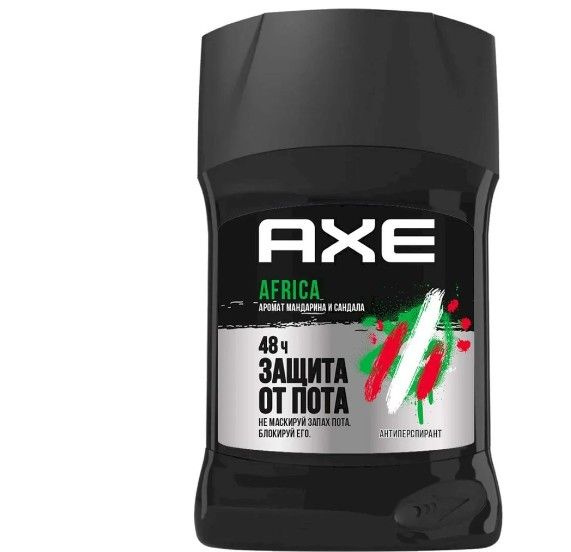 Axe AFRICA Мандарин и Сандал антиперспирант-Дезодорант стик мужской, 50 ...