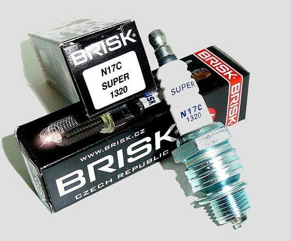 Свеча зажигания 402 дв. 0,5 мм. BRISK SUPER (1шт.)  (сердечник медь)
