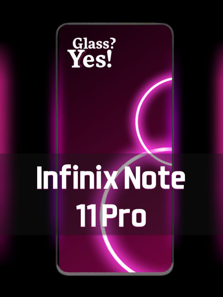 Защитное стекло на Infinix Note 11 Pro / 11Pro / Стекло для Инфиникс ...