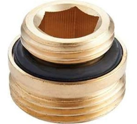 Переходник с прокладкой 1/2 х3/4 под конус для узлов вентильного типа ...